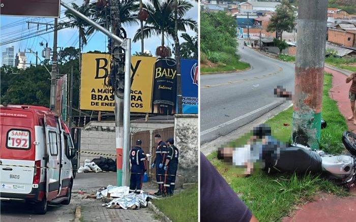 Acidentes aconteceram num intervalo de duas horas