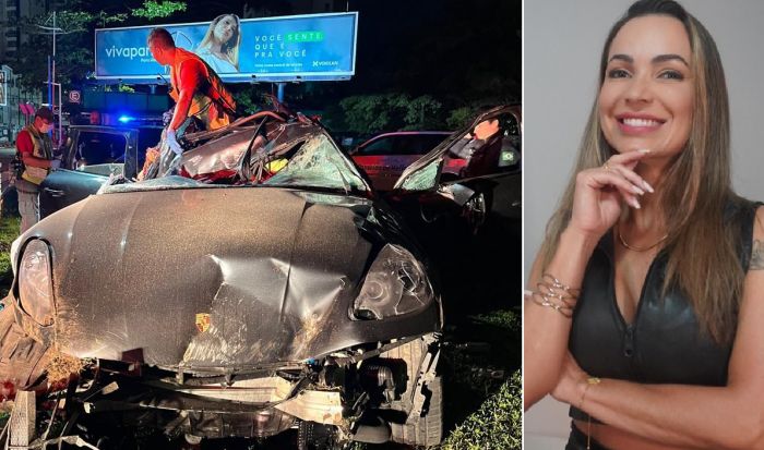 Motorista de 57 anos foi presa em flagrante (Foto: Divulgação/PMSC)