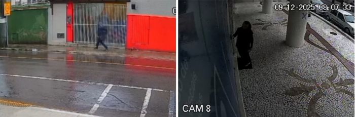 A jovem de 17 anos estava indo para o trabalho quando foi seguida por um homem (Foto: Leitora)