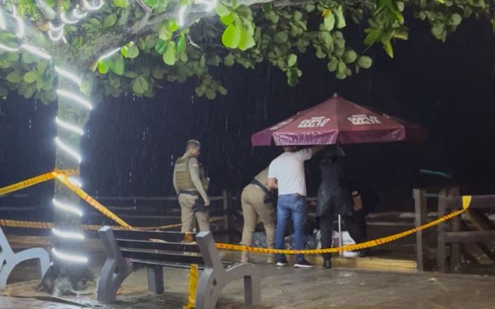 Pescador teve um mal súbito (Foto: Leitor)