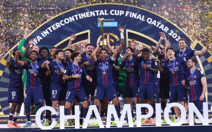 PSG conquistou o primeiro título mundial de sua história no Catar (Foto: PSG)