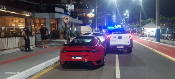 Abordagem foi perto da rua 4900 (Foto: Divulgação)