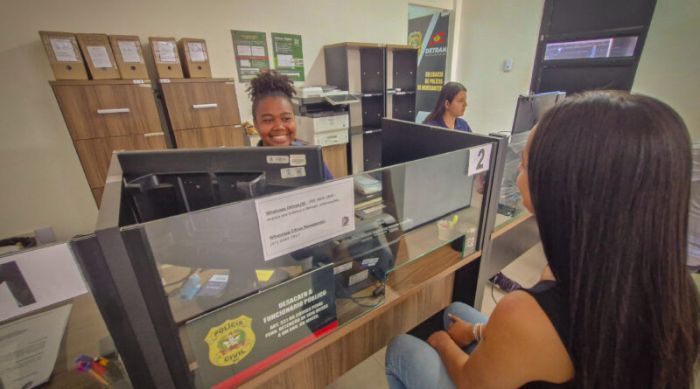 Serviços são no prédio da delegacia da Polícia Civil (Foto: Divulgação/PMN)