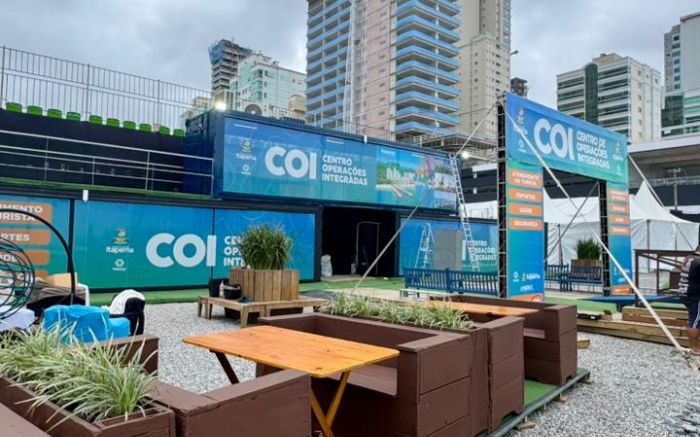 Estrutura inédita reúne turismo, saúde, segurança e esportes em um único ponto à beira-mar (Foto: Divulgação PMI)