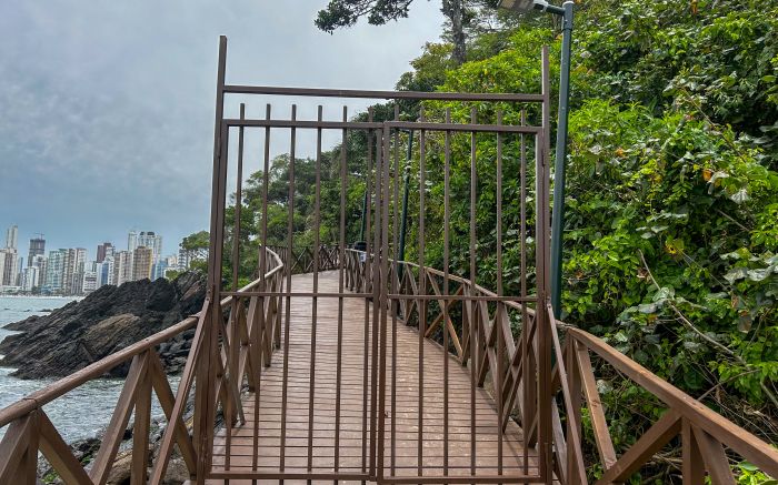 Deque do Pontal Norte ficará fechado durante a virada do ano (Foto: Divulgação)