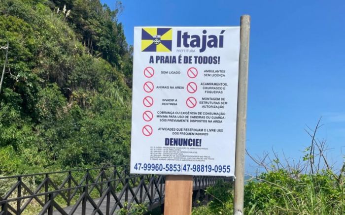 Ações de fiscalização nas praias buscam acabar com o som alto, comércio irregular e ocupações indevidas (Foto: Divulgação)