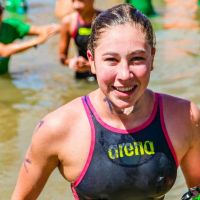 Isabella Sezerino é vice-campeã brasileira no ranking de águas abertas