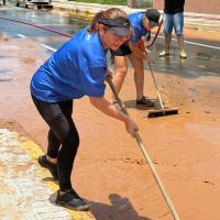 Camboriú interdita loteamento após invasão de lama