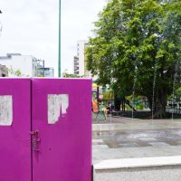 Praça dos Correios está às escuras desde o final de dezembro