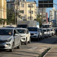 Jogo do Marinheiro trava o centro de Itajaí