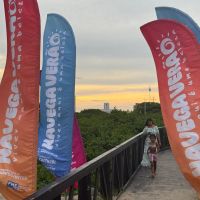 Festival de Esculturas na Areia rola até sábado em Navegantes