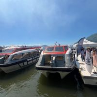 Primeiro embarque internacional em cruzeiro faz história em Balneário Camboriú