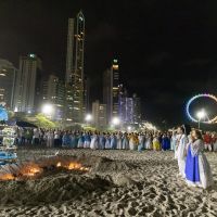Festa de Iemanjá leva axé para o Pontal Norte
