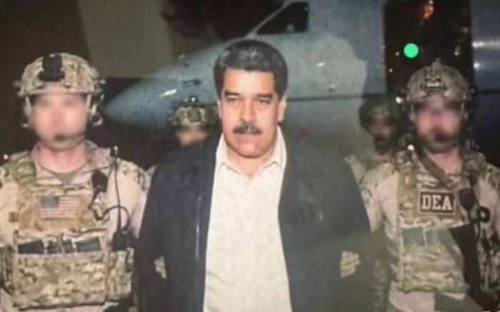 Presidente Maduro e a esposa Cilia teriam sido capturados (Foto: Reprodução)