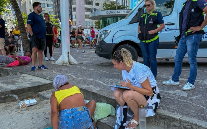 Duas pessoas foram levadas para tratamento involuntário em clínicas especializadas neste início de ano em BC (Foto: Divulgação PMBC)