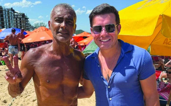 Romário virou arroz de festa na região (Fotos: Redes sociais)