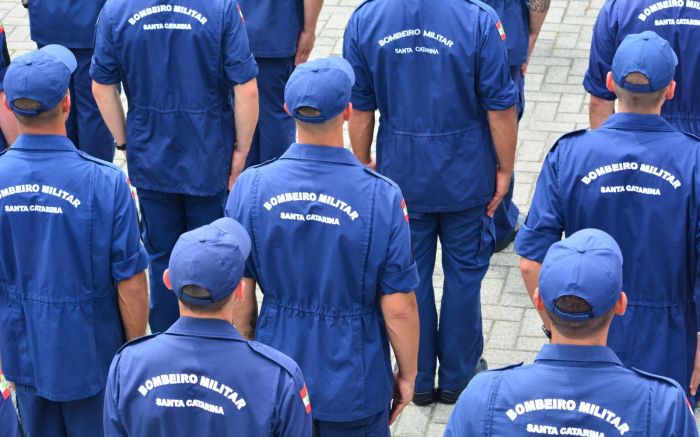O Corpo de Bombeiros abriu um processo seletivo com 630 vagas disponíveis (Foto: Divulgação CBMSC)