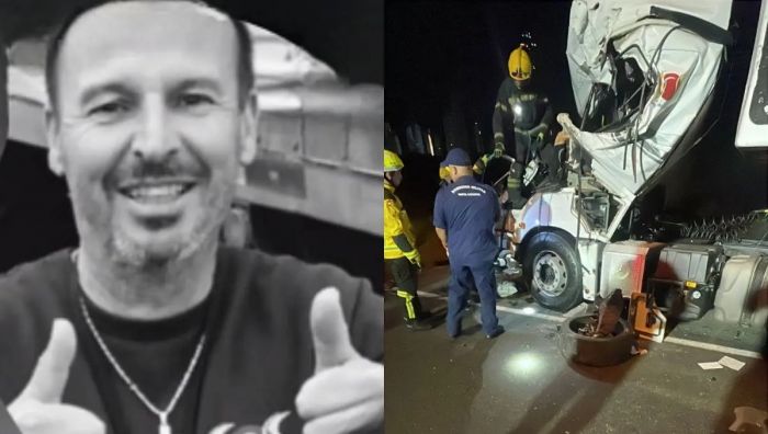 Acidente foi na Marginal Oeste, em BC (Foto: Reprodução)