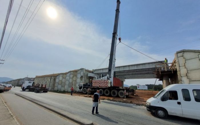 Interdição é necessária para conclusão de obra do viaduto (Foto: Arquivo)
