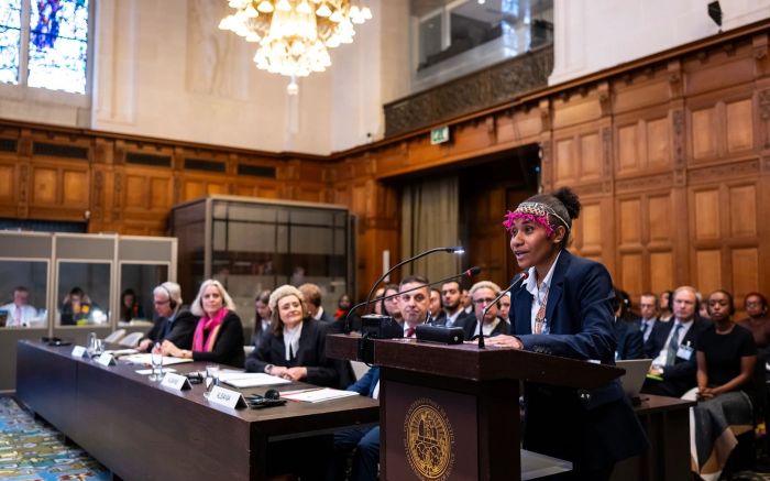 UN Photo/ICJ/Frank van Beek