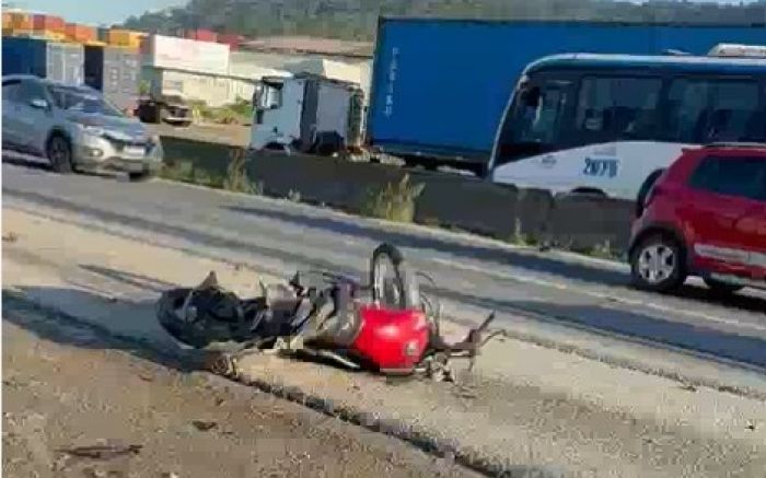 Motociclistas estavam indo trabalhar (Foto: Reprodução)