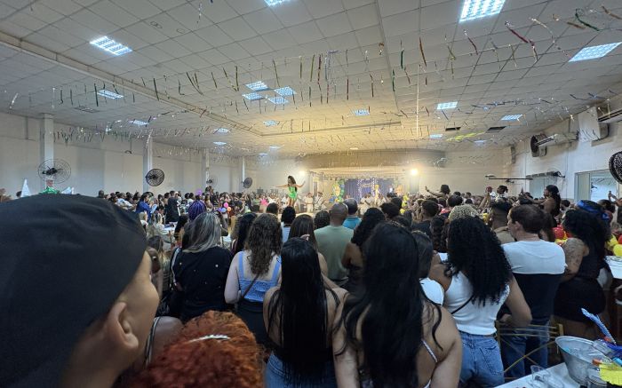 Nayara Fernandes Alves foi eleita Madrinha de Bateria Papa-Siri (Foto: Divulgação/PMI/Luiz Lerner)