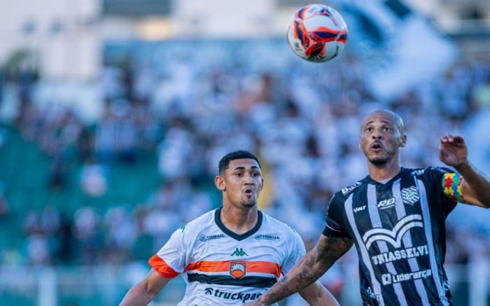 Cambura saiu na frente, mas cedeu empate no Scarpelli (Foto: Wellington Peixe)