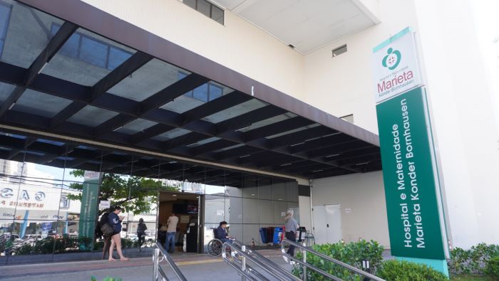 Casal reclamou de espera longa no hospital Marieta (Foto: Arquivo)