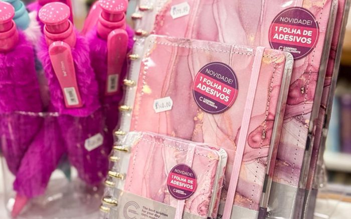 Livrarias Catarinense, no piso L1 do Itajaí Shopping, oferece opções completas para a volta às aulas (Foto: Divulgação)