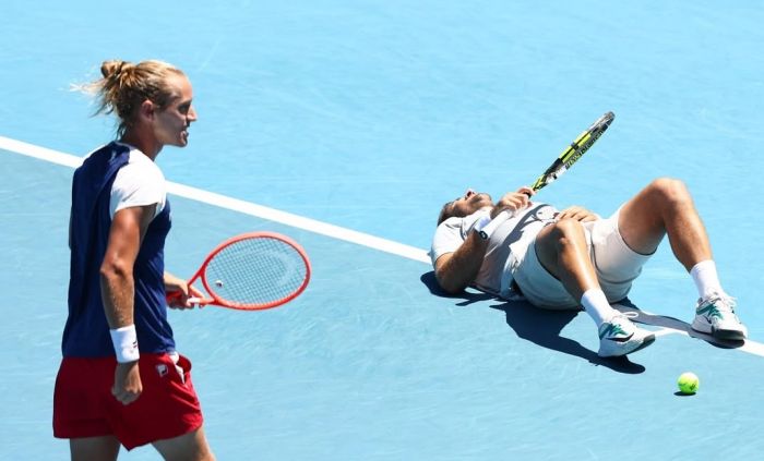 Matos e Luz seguem agora para representar o Brasil contra o Canadá na Copa Davis (Foto: Tennis Australia/Josh Chadwick)