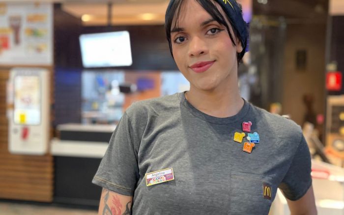 Ações do Méqui incluem uso do nome social, apoio à retificação de documentos e oportunidades de crescimento profissional (Foto: Divulgação)