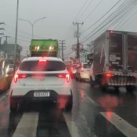 BR 101 de Itajaí a Penha está completamente trancada