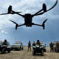 PM vai usar drones com reconhecimento facial no Carnaval de Balneário Camboriú