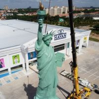 WAP vai lavar a maior estátua do Brasil
