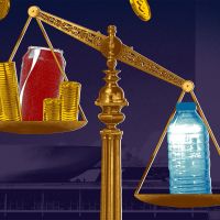 Refrigerante pode pagar menos imposto que a água mineral