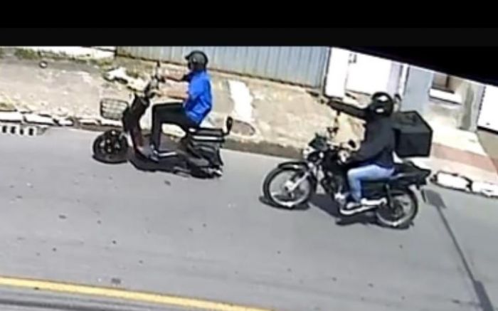 Polícia Civil prendeu suspeito de homicídio no bairro São Vicente (Foto: Divulgação/PCSC)