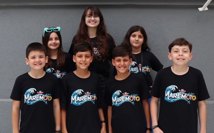 Equipe Maremoto, do Colégio São José, vai representar o Brasil em mundial de robótica nos EUA (Foto: Divulgação)