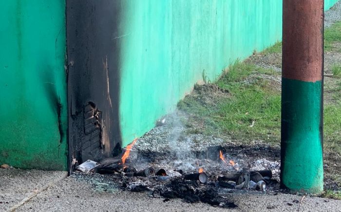 Segundo testemunhas, um casal estaria usando drogas no local (Foto: Divulgação/PMC)