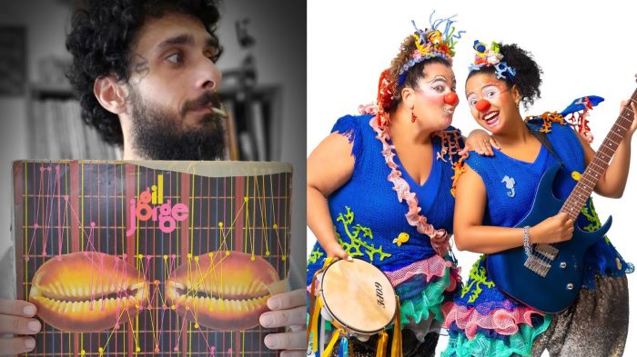 DJ Deco e o duo As Mareadas estão entre as atrações do carnaval no Mercado Público (Foto: Redes sociais/Reprodução)