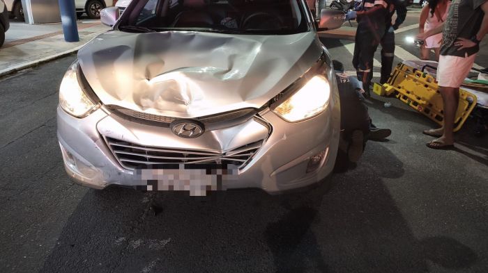 Vítima foi socorrida em estado grave e levada ao hospital Ruth Cardoso (Foto: Divulgação/AutarquiaBC)