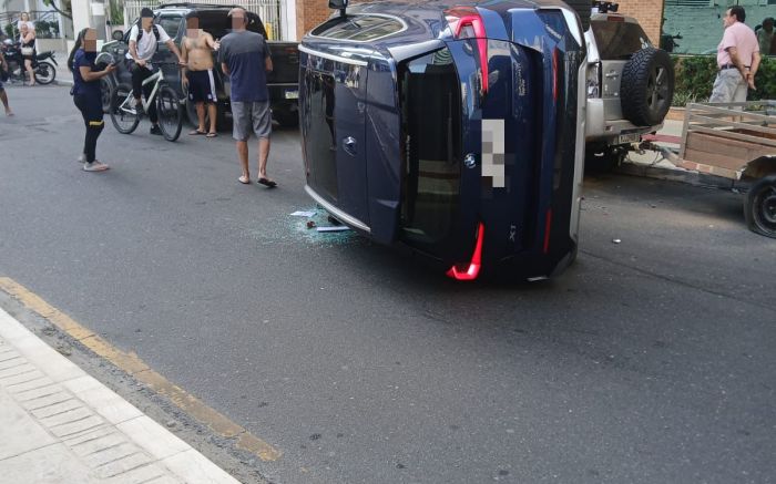 Motorista, de 72 anos, recusou atendimento médico (Foto: Divulgação/GMBC)