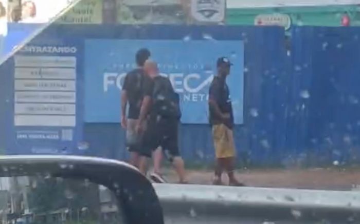 Denúncia aponta movimentação diária de usuários e suspeita de tráfico na avenida Santa Catarina (Foto: Leitor)