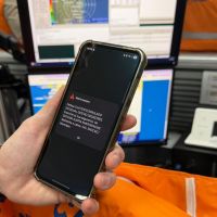 Mensagens de alerta iniciaram simulado da Defesa Civil em SC