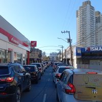 Contorno Sul tem congestionamento e interdições nesta manhã em Itajaí