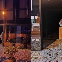 Fachada de imobiliária de chefe de gabinete é alvo de tiros