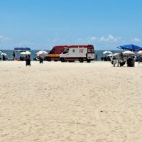 Banhista morre afogado na praia Central de Balneário Camboriú