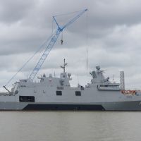 Primeira fragata construída em Itajaí é entregue à Marinha