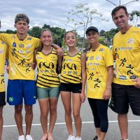 Atletas de Itajaí conquistam dois ouros no Catarinense de marcha atlética