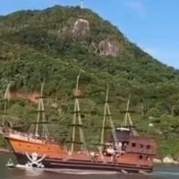 Empresa do Barco Pirata diz que só soube de acidente nas redes sociais