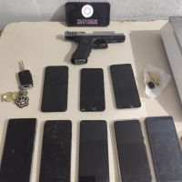 Trio é preso após assalto no Perequê